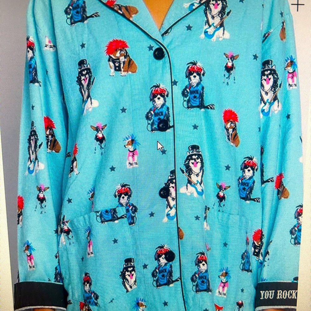 PJ Salvage Flannel PJ set